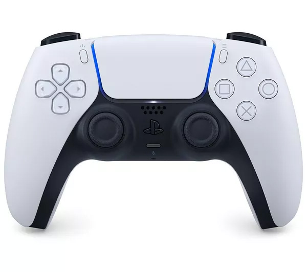 ps5 controller on a white background
